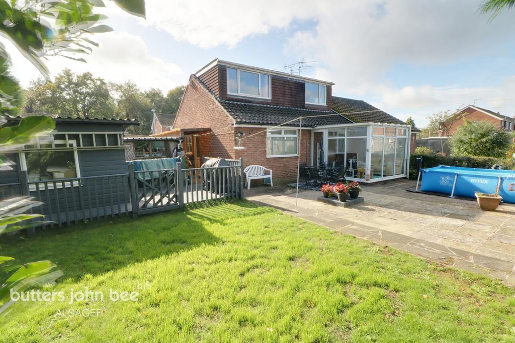 Harpur Crescent Alsager Bed Semi Detached Bungalow For Sale