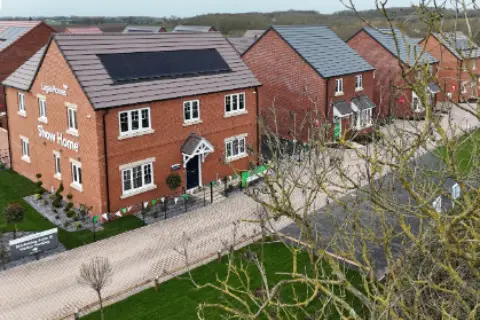 Modern homes, village heart, undefined