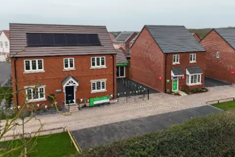 Modern homes, village heart, undefined