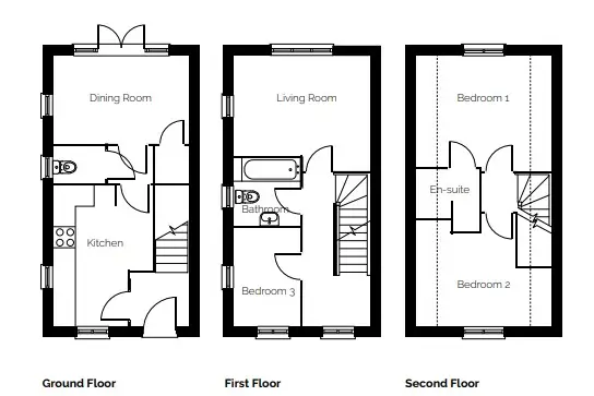 Shared Ownership 3 bed homes, undefined