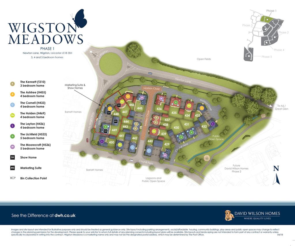 Wigston Meadows New Development by David Wilson Homes OnTheMarket