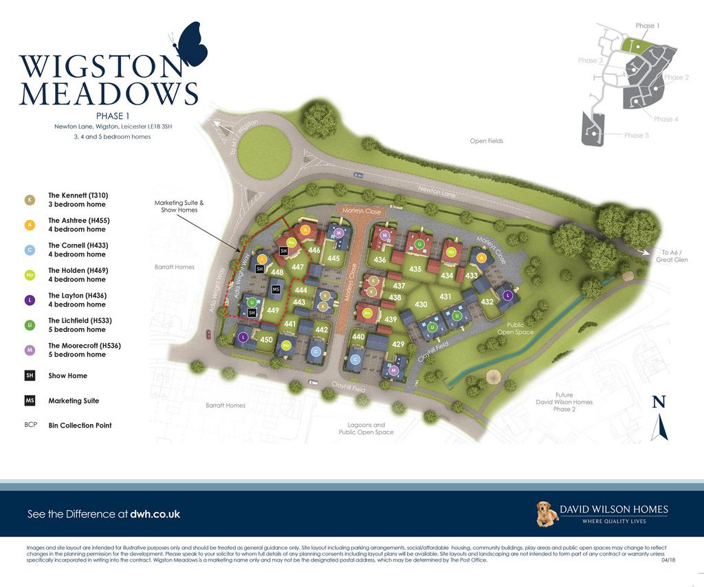 Wigston Meadows New Development by David Wilson Homes OnTheMarket