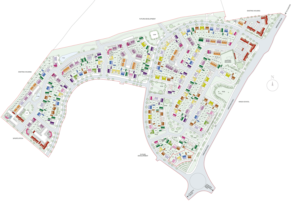 Kings Moat Garden Village | New Development by Taylor Wimpey | OnTheMarket