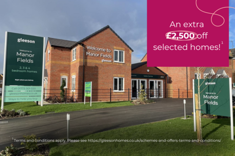 Gleeson Homes - Manor Fields for sale, Alfreton Road, Pinxton, NG16 6JZ