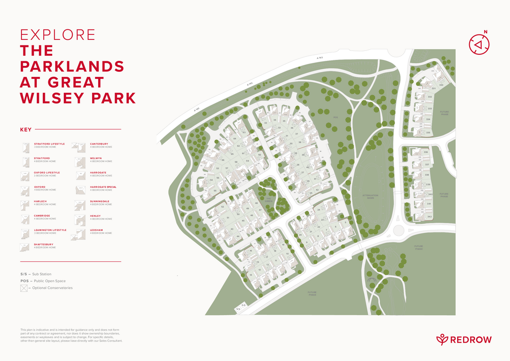 The Parklands at Great Wilsey Park, Haverhill New Development by
