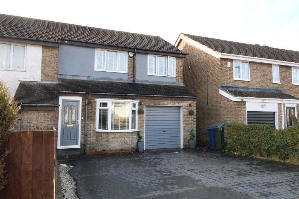 Nile Close, Lemington Rise, Newcastle Upon Tyne 3 bed semidetached
