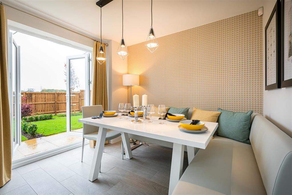 Dining area for family meal times
