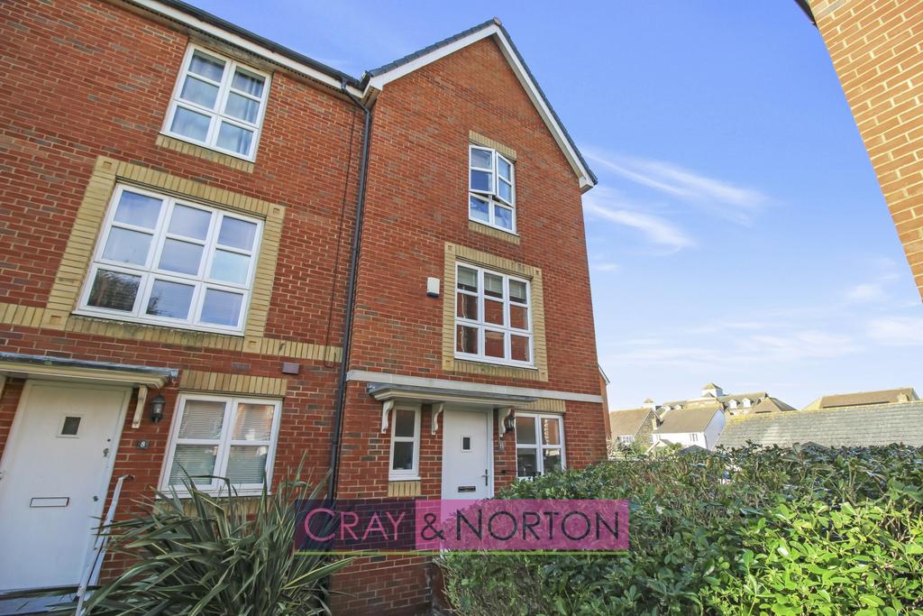 Caroline Way, Eastbourne, BN23 4 bed end of terrace house for sale £