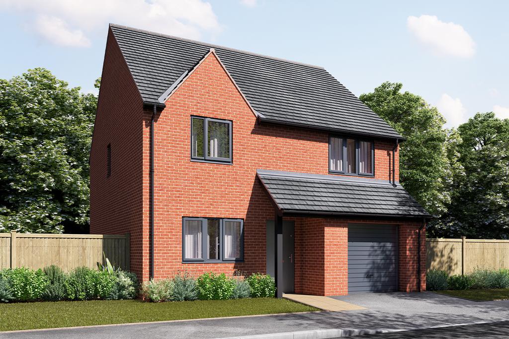 Plot 81, The Goodridge at Ospringe... 4 bed detached house £424,995