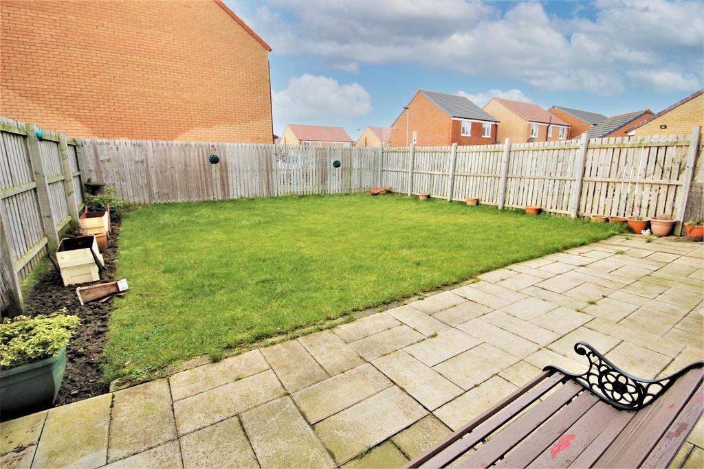 Rear garden