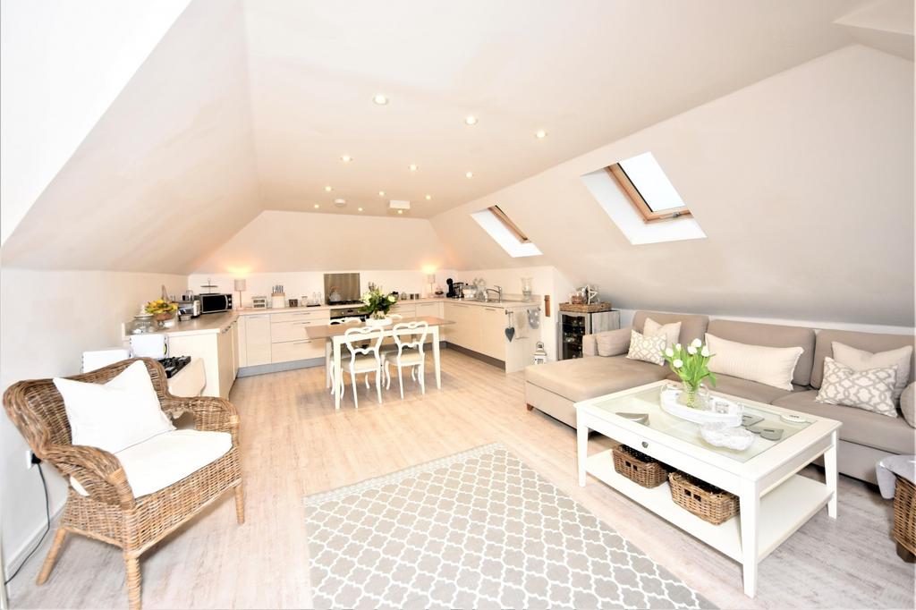 Open plan living are