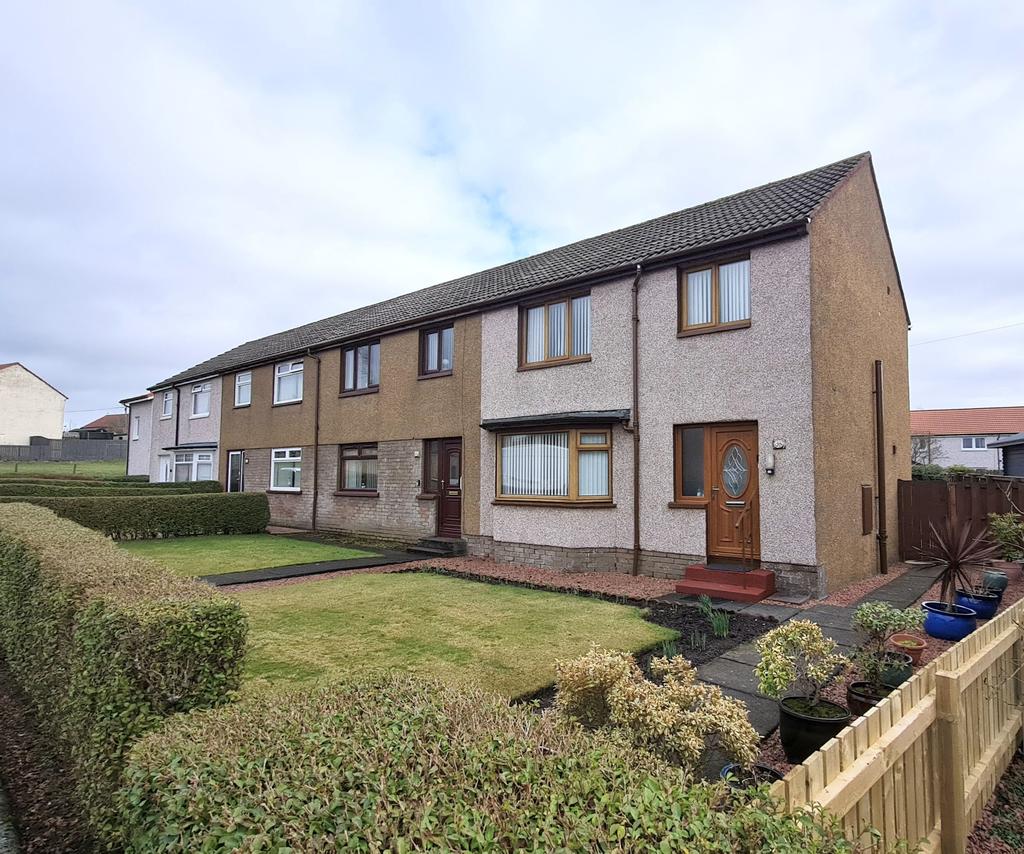 39 Ivanhoe Drive, SALTCOATS, KA21 6LX 3 bed end of terrace house £87,500