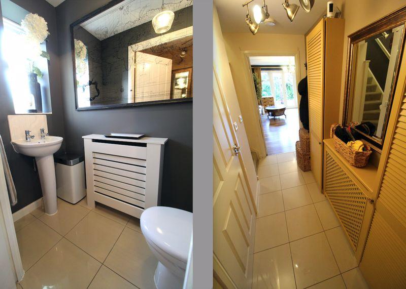 Cloakroom and...