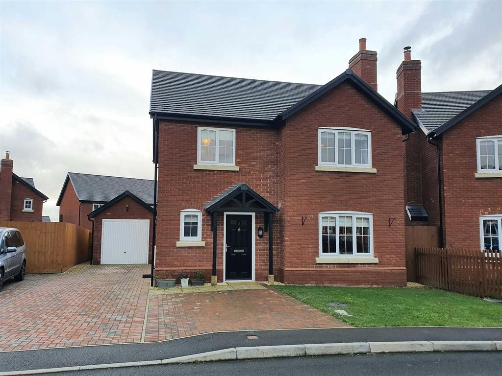 The Farrs, Dorrington, Shrewsbury 4 bed detached house £340,000