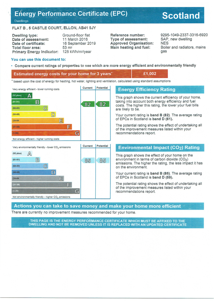 EPC Certificate