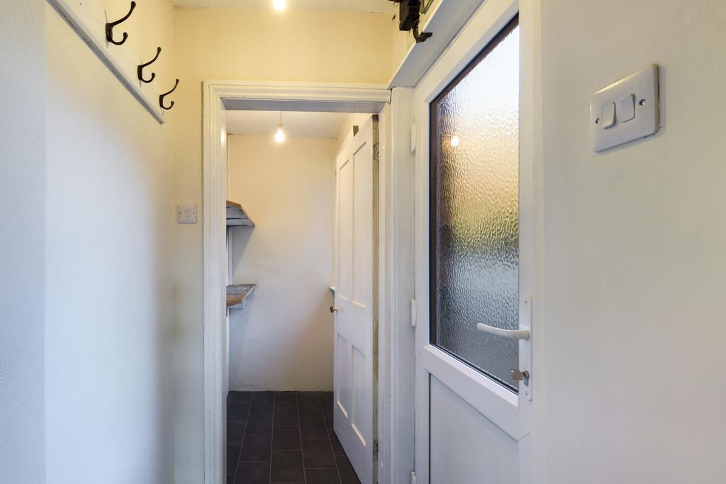 Rear Hallway in to Store