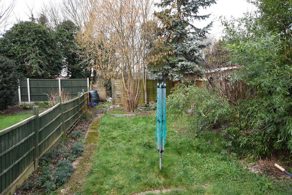 Rear garden