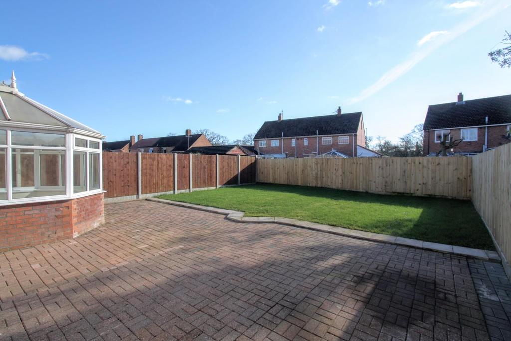Rear garden