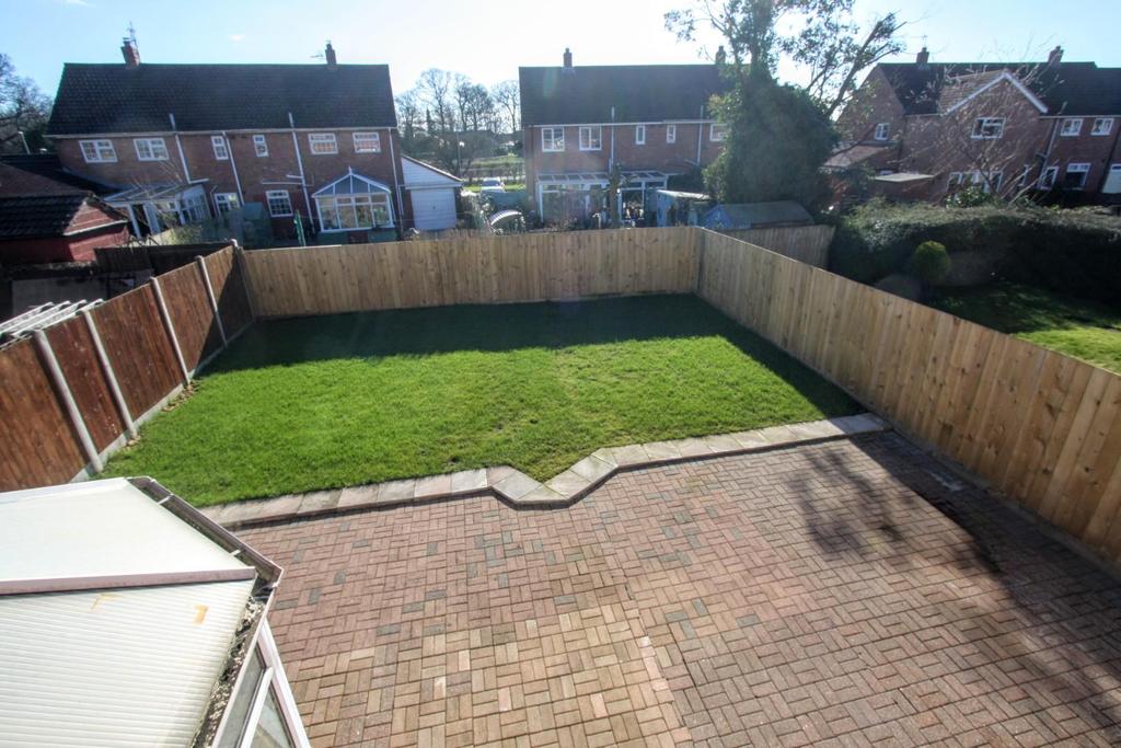 Rear garden