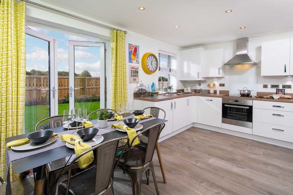 Archford Show Home kitchen dining area
