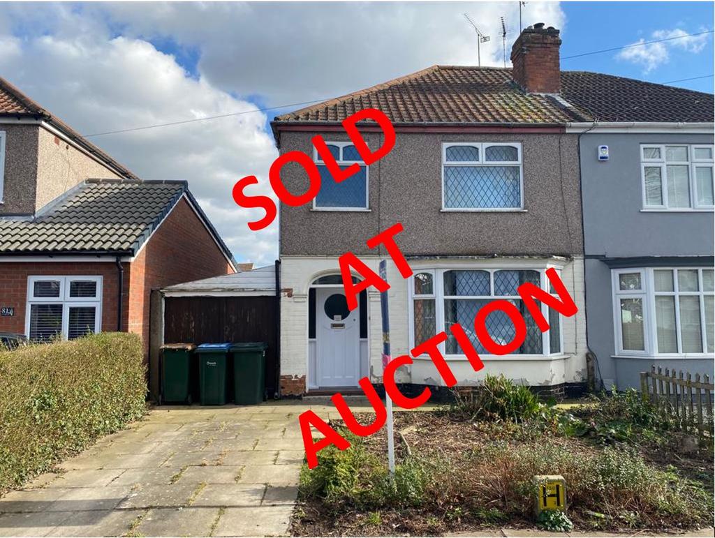 83 Wainbody Avenue South, Coventry, CV3 3 bed semidetached house £