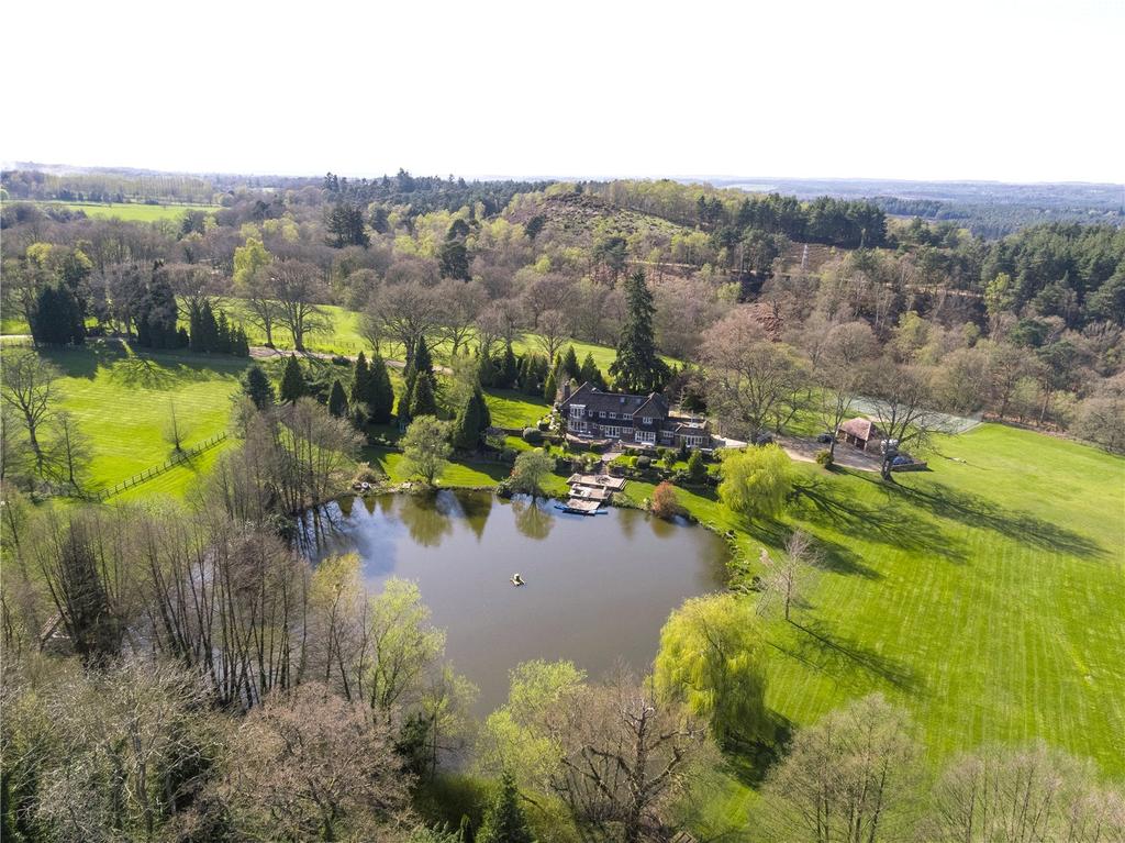 Pitch Place, Thursley, Godalming... 5 bed equestrian property - £3,850,000