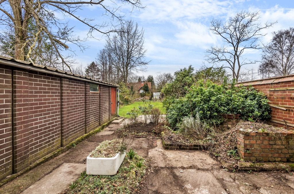 Garage and Terrace