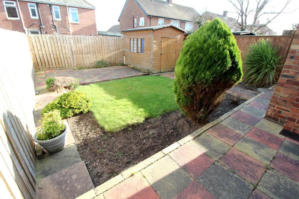 Rear garden