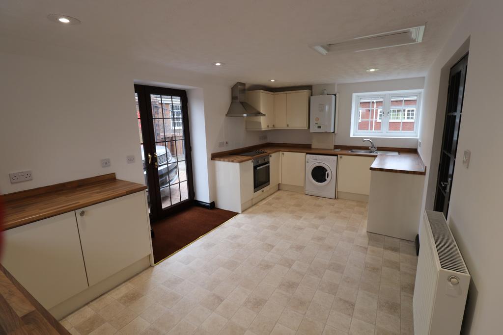 Kitchen towards rear