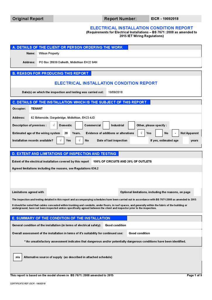 EPC Certificate