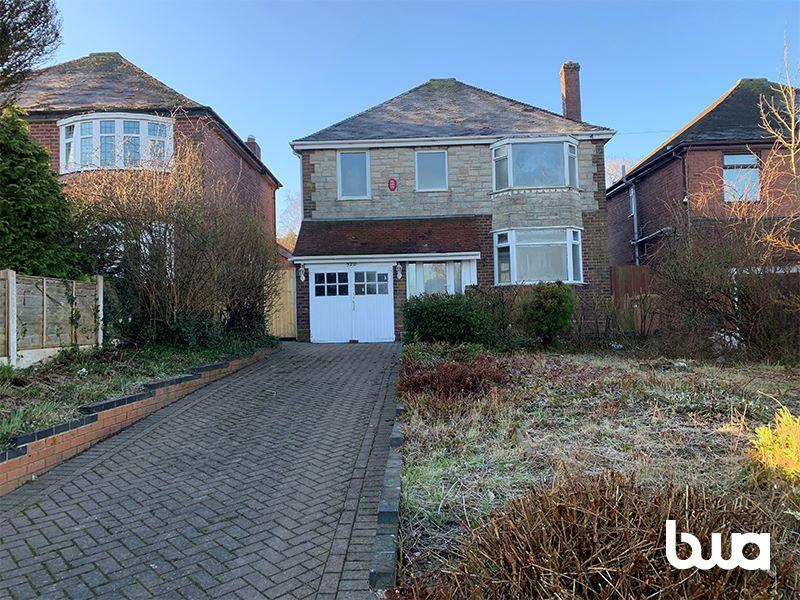 Sutton Road, Walsall, WS5 3AY 3 bed detached house £150,000