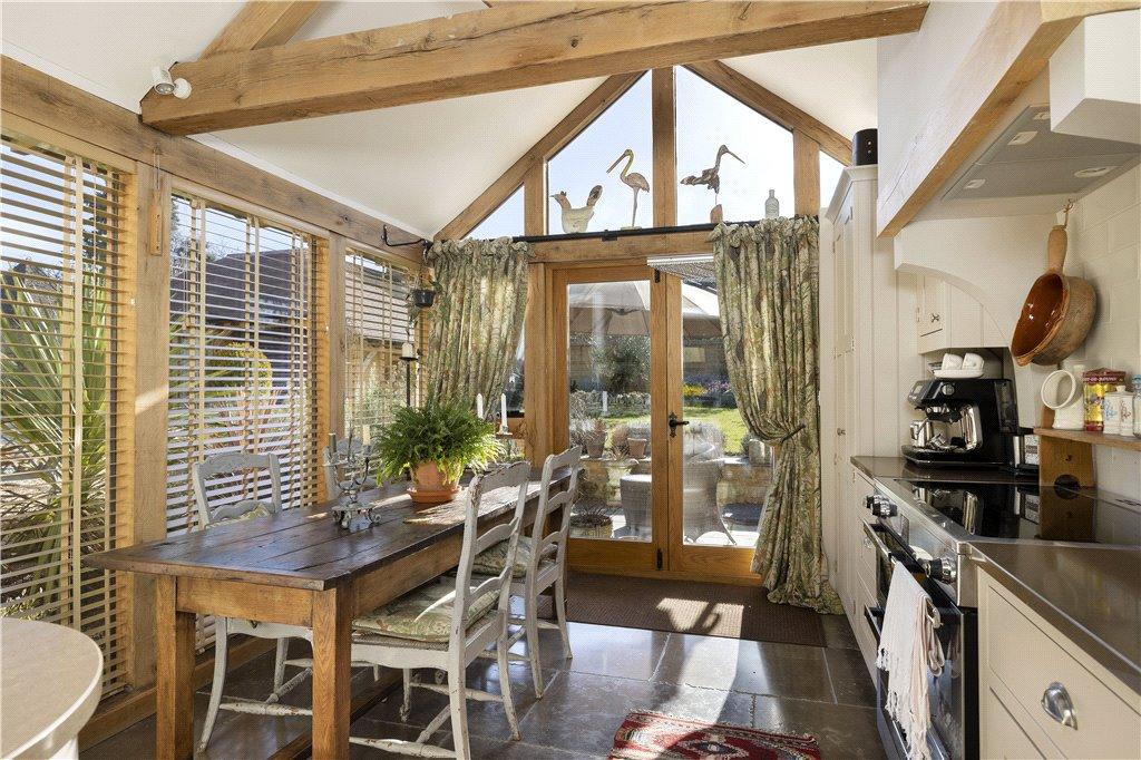 Vaulted Kitchen Area