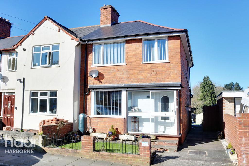 Heathcote Road, Cotteridge 3 bed end of terrace house £250,000