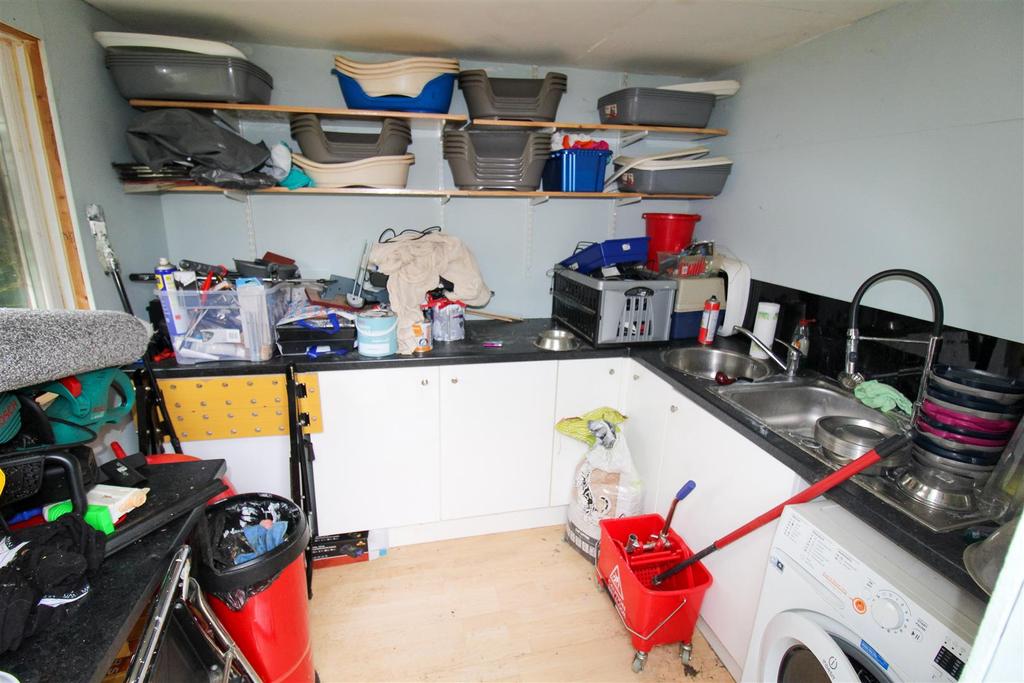 Cattery Storeroom/Back of Garage