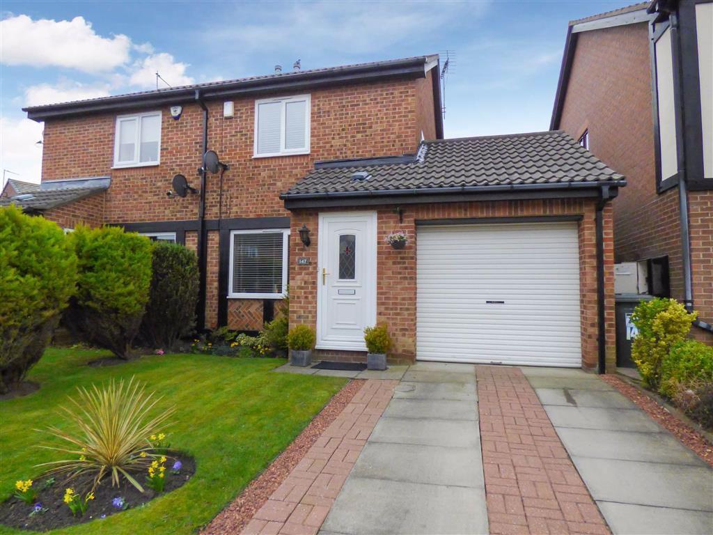 Monks Wood, North Shields 2 bed semidetached house £199,950