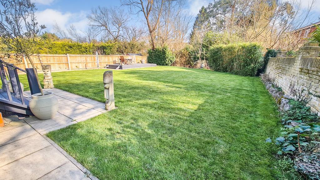 Rear garden