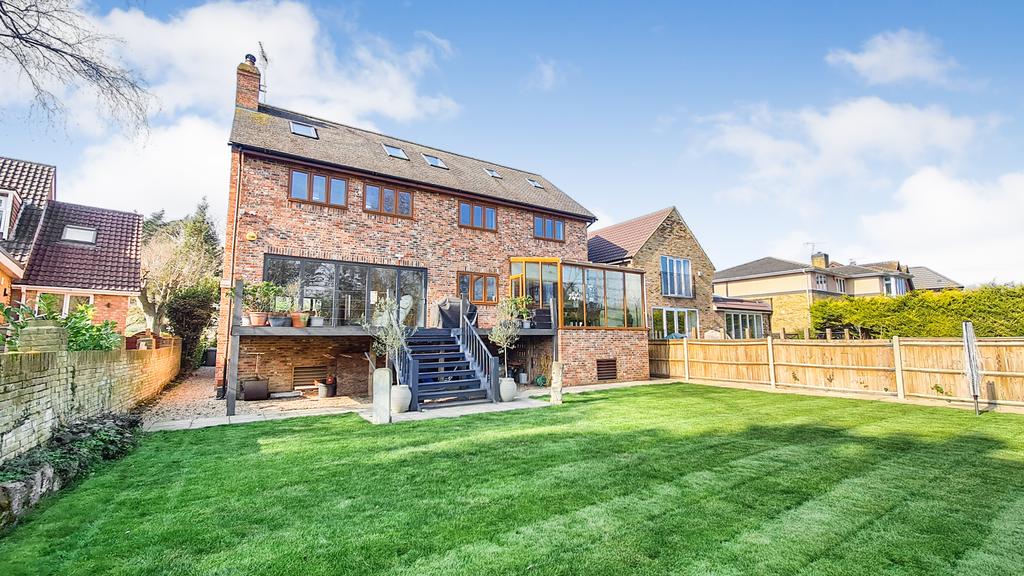 Rear of property