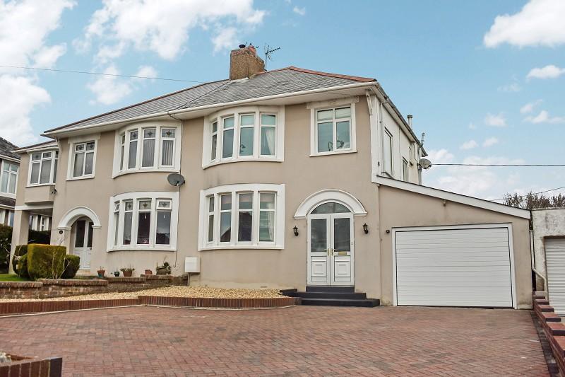 Bryntirion Hill, Bridgend, Bridgend County. CF31 4DA 3 bed semidetached house for sale £265,000