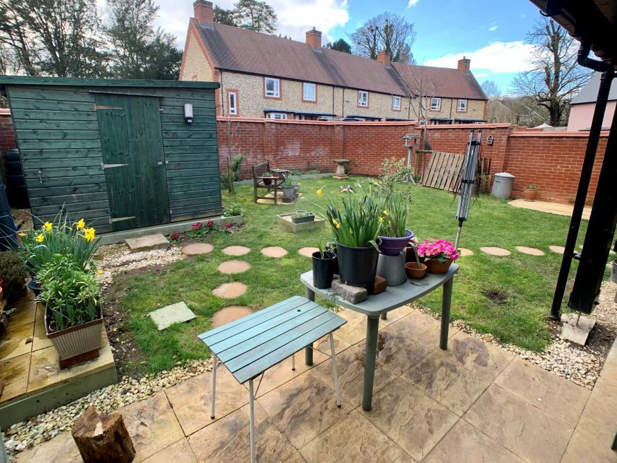 Rear garden