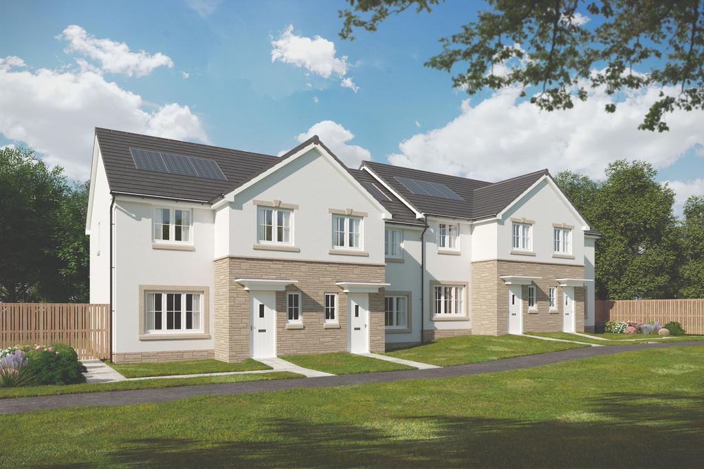 Plot 306, The Kinloch Mid Terrace at Fardalehill, Off Irvine Road