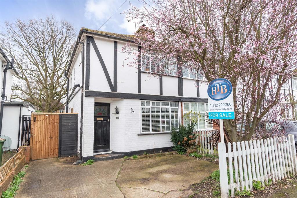 Burwood Close, Hersham, WaltonOnThames 3 bed semidetached house £530,000