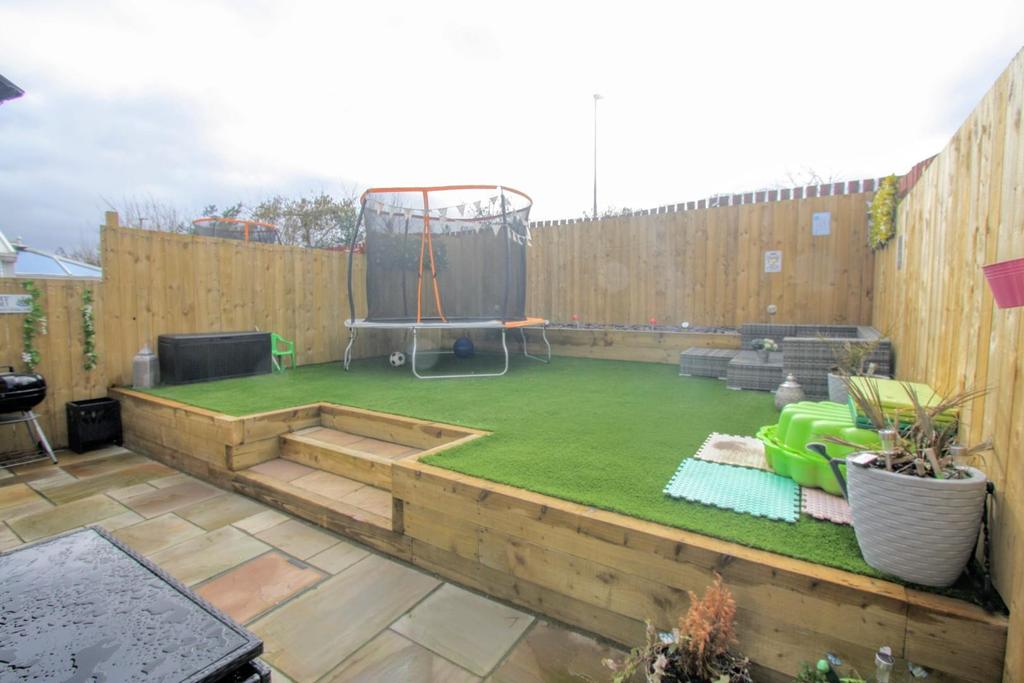 Rear garden