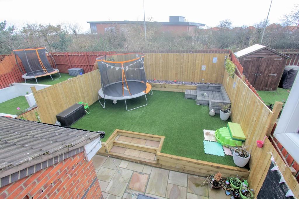 Rear garden