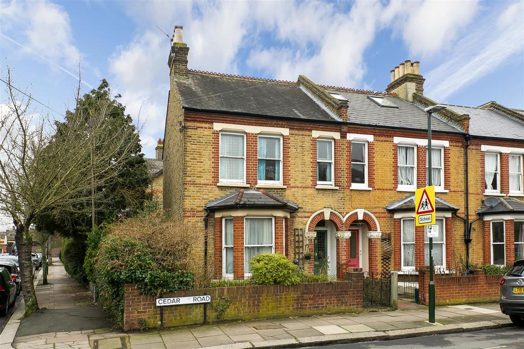 Cedar Road, Teddington 3 bed end of terrace house £1,150,000