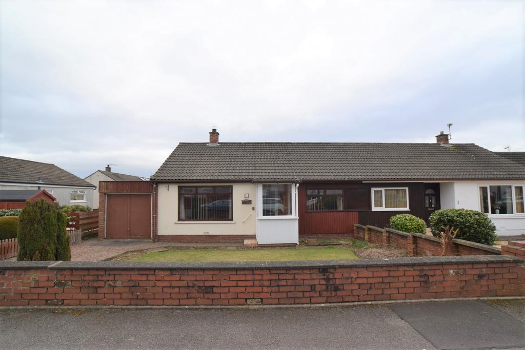 1 Kirkland Road, Heathhall, Dumfries... 2 bed semidetached bungalow