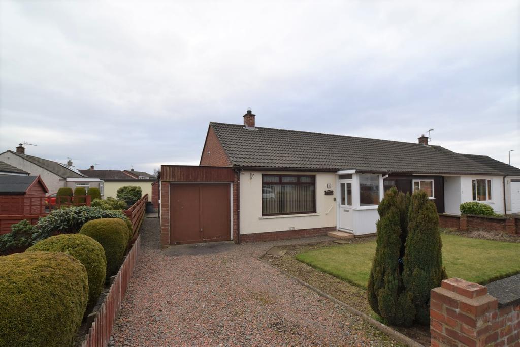 1 Kirkland Road, Heathhall, Dumfries... 2 bed semidetached bungalow £120,000