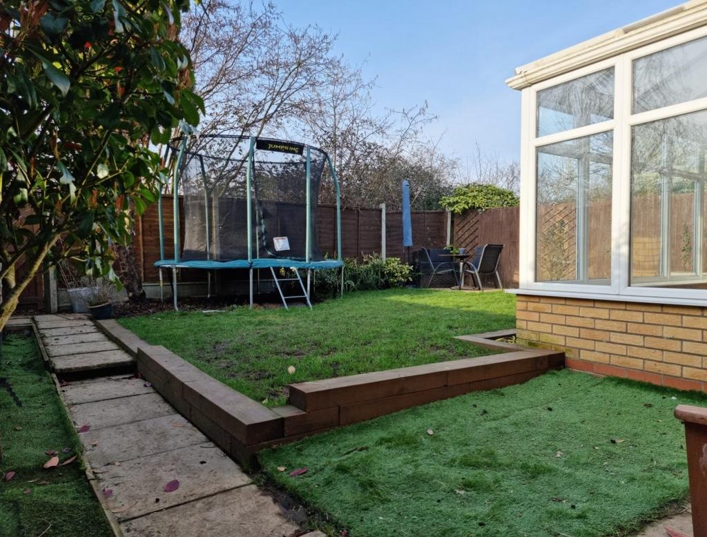 Rear garden