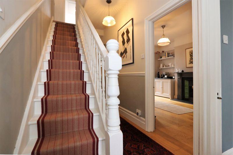 Stairs to first...