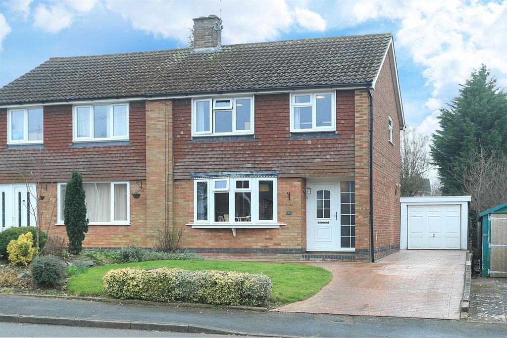 Ashby Rise, Great Glen, Leicester 3 bed semidetached house £310,000