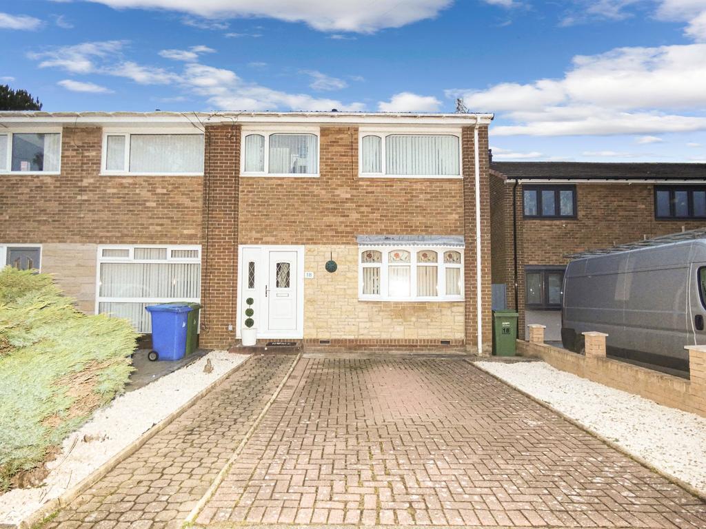 St. Marys Drive, Newsham Farm, Blyth... 3 bed terraced house £125,000
